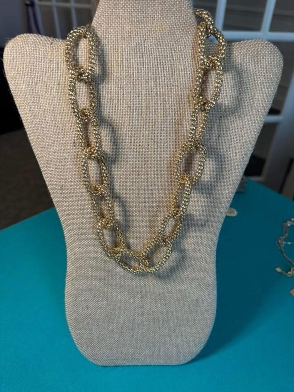 Park Lane Bellagio Gold Statement Chain Necklace Retired
